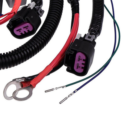 Electric Fan Wire Harness 67400923 674-00923 for Yukon Escalade Suburban Sierra Silverado