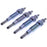 4X Glow Plugs for Kubota M4000 M4050 M4050DT M4500 M4500DT M4950 L245 L245DT