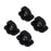 4X Tie Down Truck Bed Side Wall Anchor 23146899 for Chevrolet Colorado GMCCanyon