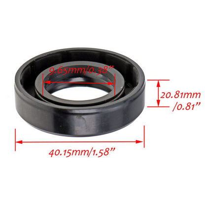 2Pcs Axle Seal for Husqvarna Transmission RS800 Ariens 21549029 21549028