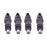 4X Injector 4955575 For B3.3 Diesel Engines