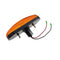 2Pcs Amber Turn Singal Lamp for Case 580K 580L 580M 580N 580SL 590L 590SL 590SM