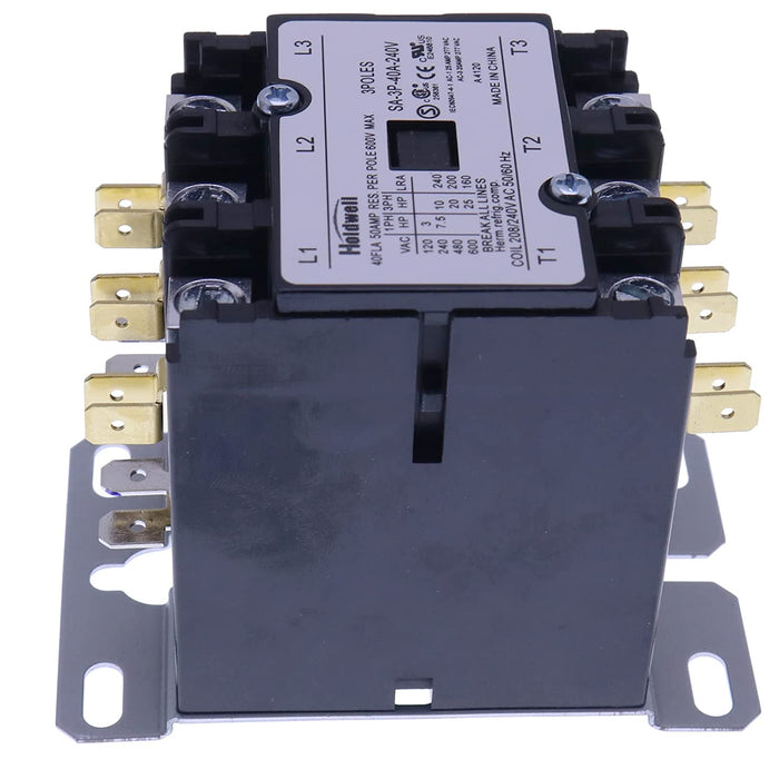 3 Poles 40 Amp 240V AC Coil Definite Purpose Contactor SA-3P-40A-240V