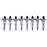 8Pcs Common Rail Fuel Injector 0 445 120 153 0445120153 201149061 for Bosch Kamaz Truck
