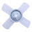 Cooling Fan 1587274110 15872-74110 for Kubota BX2200D BX23D BX23S BX24D Engine D722 Z602
