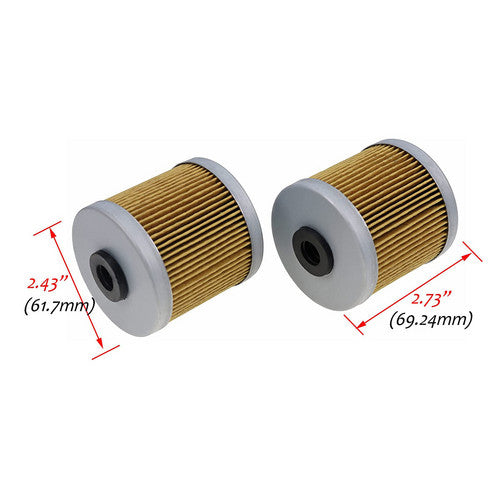 2X Transmission Filters for Hydro Gear 71943 HG71943 Ferris 5101987X2 21548300