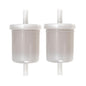 2X Fuel Filter 12581-43012 AM876035  for John Deere 1420 2030 Kubota ZD1211