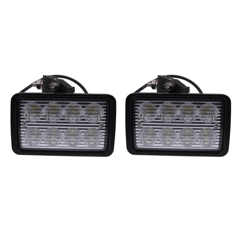 2Pcs LED Floodlamp AT226338 AT208435 for John Deere 744H 644H 624H 644J 544H 544J