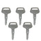 5Pc Ignition Keys 787 Compatible with Komatsu Heavy Equipment Excavator Backhoe