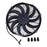 Electric Radiator Cooling Fan VA10-AP10/C-61A for Spal 30100467 12V Low Profile