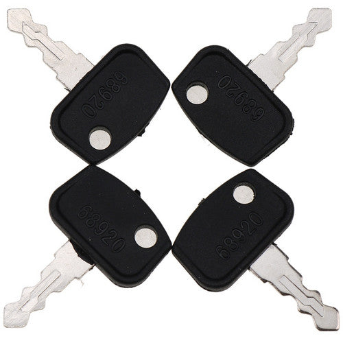 4X Ignition Key PL501-68920 68920 for Kubota Utility RTV400 RTV500 RTV900