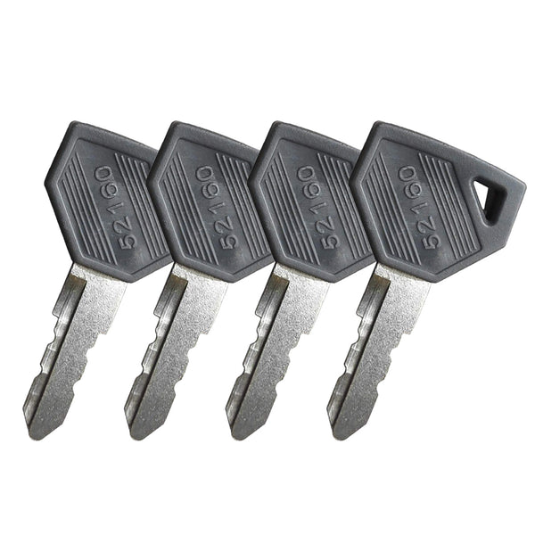 4X Ignition Keys for John Deere and Yanmar Tractor SC2400 SC2450 EX450 EX2900