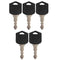 5X Ignition Keys D554212 212 for Doosan Daewoo Forklift D25 D35 G25 G35