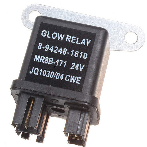 24V Relay Glow Plug 8942481610 8-94248161-0 for Isuzu Hitachi EX35U EX27U EX50U ZAXIS35U