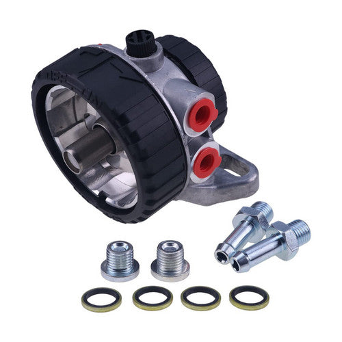 Filter Head RE70357 RE500160 RE500161 RE70358 for John Deere 110 120 1200 1400 160LC 2254 270LC