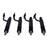 4Pcs Fuel Injector 72957053100729570-53100 for Yanmar Engine 4JH2-DTE 4JH2-HTE 4JH2-TE 4JH2E