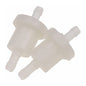 2Pcs Inline Fuel Filter 646-24251-02-00 for Yamaha Outboard 4/5/6/8/9.5 HP
