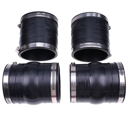 2X Hose Bellows for Volvo Penta OMC 4.3 5.0 5.7 V6 V8 Upper Lower Rubber Coupler