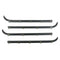 Window Sweep/Run Channel Weatherstrip Set KF2007 for Ford F150 F250 F350 Pickup Truck