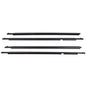 Set of 4 Door Belt Molding Weatherstrip 75710-12820 75720-12820 75730-12340 75740-12430 for 2008-2015 Scion Xb 2.4L