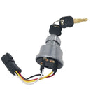 JEENDA Ignition Lock Switch 110-7887 Compatible with Caterpillar 901C 902C 903C 906H 906H2 907H C-12 C15 C18 C32 C9