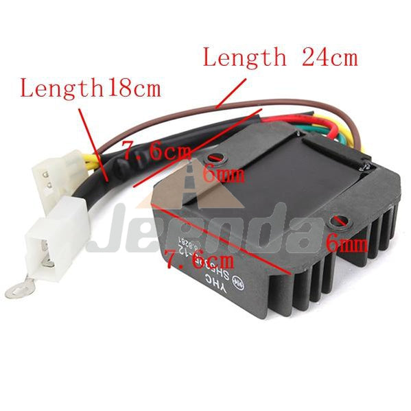 Motorcycle Voltage Regulator Rectifier SH532B-12 For BMW F650 G650X F800S Aprilia Leonardo Pegaso Moto 650