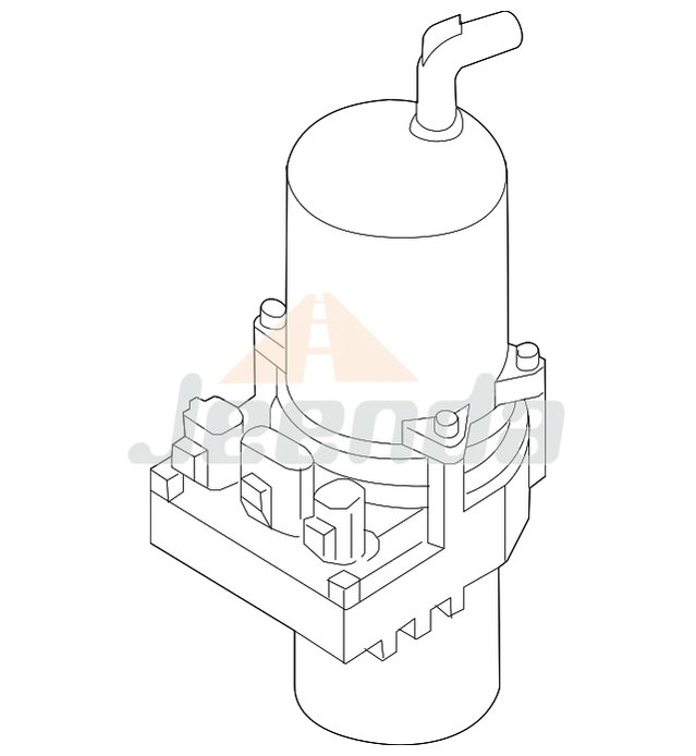 Free Shipping New Power Steering Pump for Mazda BBM5-32-600A BBM4-32-600A  2010-2011