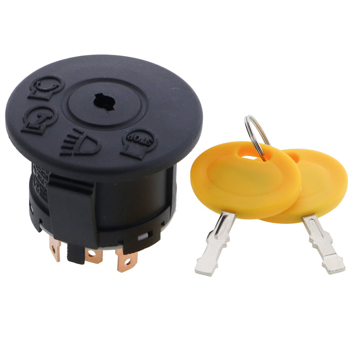 JEENDA Lawn Mover Starter Ignition Switch Key Compatible with AYP Husqvarna Craftsman Sears Poulan Rider 193350 532193350