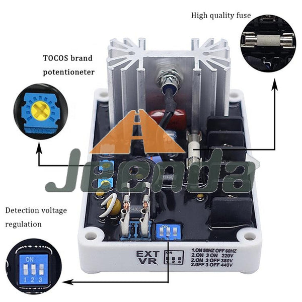 JEENDA Automatic Voltage Regulator Controller AVR EA05A for Kutai