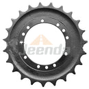 Free Shipping Sprocket 1032265 01010.32265 08118030 1010.32265 22L-27-21110 for Hitachi ZX27U-2 ZX30U-2 Komatsu PC35MR-2 John Deere 27D 30G 35D 35G