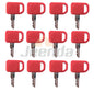 JEENDA 12PCS  Ignition Key T209428 KV13427 for John Deere Skid Steer 320 320D 320E 320G 323D 323E 324E 324G 325 325G 326D 326E 328 328D 328E 329D 329E
