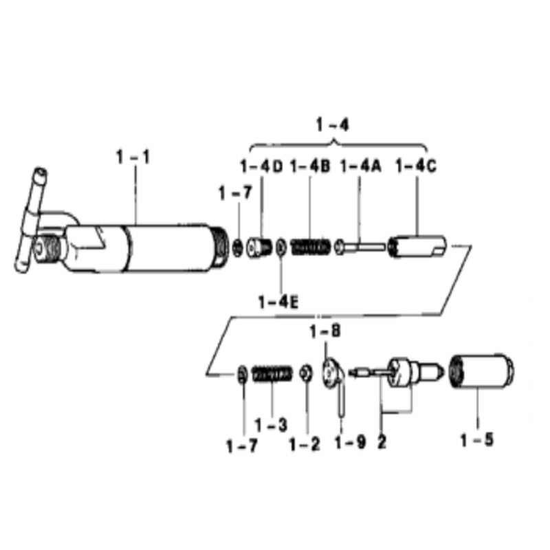 ME014252 Heavy Duty Fuel Injector Nozzle & Holder Assembly for Mitsubishi 4D33-3 Engine