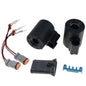 JEENDA Valve Solenoid 87456900 190443A1 134126 Compatible with Case Construction Industrial 570LXT 570MXT 580L 580M 580 Super L 580 Super M 585G 586G 588G 590 Super L 590 Super M Carraro New Holland LV80 U80