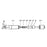 6 Pcs Fuel Injector Assembly 32A6107040 093500-6310 for Mitsubishi S6S-DT Engine