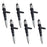6X Common Rail Injector 6251113100  9709500-607 for Komatsu PC450-7 PC550 WA470