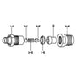 MD324613 Heavy Duty Fuel Injector Nozzle & Holder Assembly for Mitsubishi 4D56 Engine