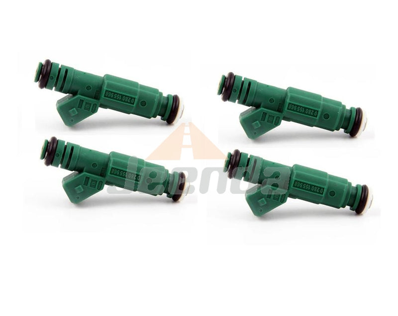 Free Shipping 4PCS Fuel Injector 0280155968 for Bosch Chevrolet Pontiac Ford TBI LT1 LS1 LS6 Volvo S40 60 V50