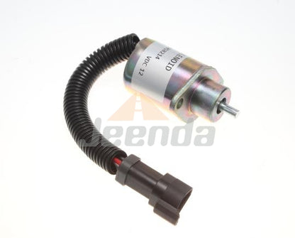 Stop Solenoid 1731338 173-1338 172-7209 1727209 12V with 3 Pins for Caterpillar Cat 246 UB704 236 248 252 262 267 277 287