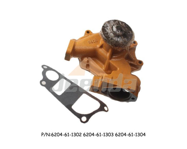 Jeenda Water Pump 6204-61-1302 6204-61-1303 6204-61-1304 with Gasket for Komatsu 4D95S-W-1G-AS 4D95S D20-6 D20A-7 D21S-7