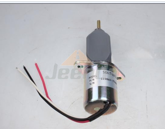 Stop Solenoid 425-36117 for Yanmar 4TNE106 106T Engine Gehl SL7600 SL7800 Skid Loader 1753ES-12A3UC5B1S1