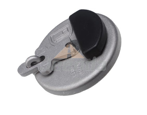 Jeenda Silver Fuel Tank Cap 7X7700 for Caterpillar Wheel Dozer 814F 854G 854K 834G 824G II 844 844H 824G 814F II 834H