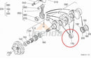 Metal Crankshaft STD-0.4mm 16292-23943 One Pair for Kubota V1505