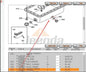Gasket 6C090-58960 for Kubota V1505