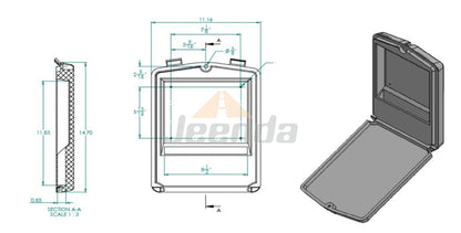 JEENDA Manual Box 860520 HA242020992 GE44743 SJ117293 for Genie JLG Haulotte SkyJack Lift 1930ES 340AJ  450AJ  740AJ