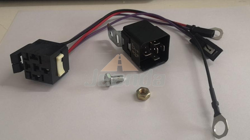 JEENDA Relay Adaptor Kit AM107421 AM106304 for 9 HP 130 Tractors Kawasaki Onan JD STX30 STX38 STX46 RX63 RX75 RX95 316 318 420 F910 F930 GX75 GX95 RX75 RX95 SX75 SX95 SRX75 SRX95