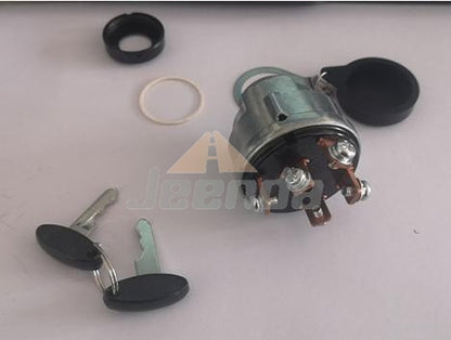 JEENDA Ignition Switch 3280565M92 72098283 72102514 for Deutz Allis Chalmers Massey Ferguson Compact Tractor 5015 5020 5030 6140 205 210 220 220-4 1010 1020 1030 1035 1040 1045