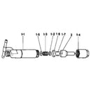 ME016314 Heavy Duty Fuel Injector Nozzle & Holder Assembly for Mitsubishi 4D33/4D34 Engine