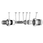 Heavy Duty Diesel Fuel Injector Nozzle & Holder Assembly 093500-2620 0935002620 for Denso