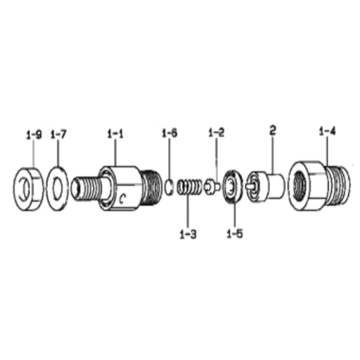 31361-18000 3136118000 Heavy Duty Diesel Fuel Injector for Mitsubishi 6DR50PG