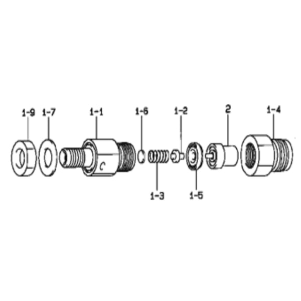 31361-18000 3136118000 Heavy Duty Diesel Fuel Injector for Mitsubishi 6DR50PG